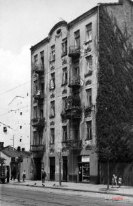 Budynek Puławska 87 w Warszawie. W nim, w 1917 roku zmarł Feliks Kierzkowski. Zdjęcie z 1937 roku źródło: fotopolska.eu