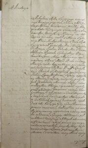 Akt małżeństwa zawartego między Jakubem Kierzkowskim i Anielą Kuleszą 3 czerwca 1810 roku w Stypułkach Święchach