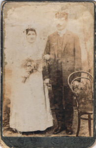 Prawdopodobnie Jan Królak i Zofia Mączyńska 1911 r.